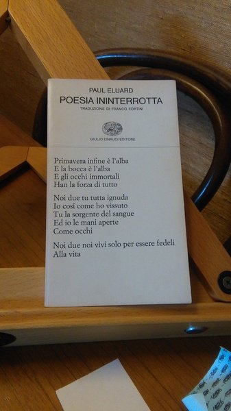 POESIA ININTERROTTA