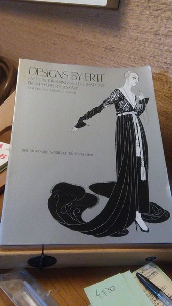 DESIGNS BY ERTè. FASHION DRAWINGS & ILLUSTRATIONS FROM HARPER'S BAZAR