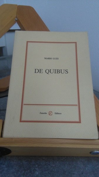 DE QUIBUS