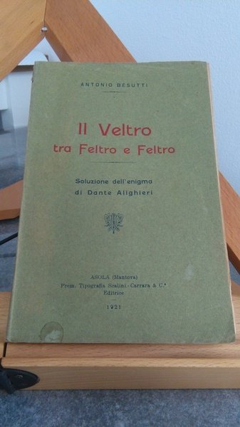 IL VELTRO TRA FELTRO E FELTRO - SOLUZIONE ALL'ENIGMA DI …