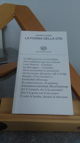 LA FORMA DELLA VITA