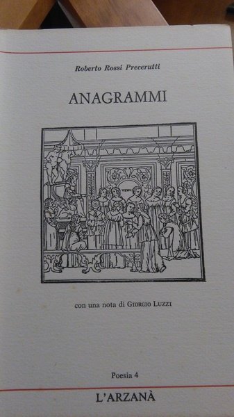 ANAGRAMMI, L'ARZANA 1988