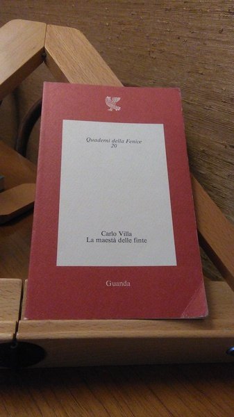 LA MAESTà DELLE FINTE