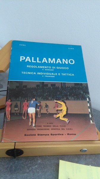 PALLAMANO. REGOLAMENTO DI GIUOCO - TECNICA INDIVIDUALE E TATTICA