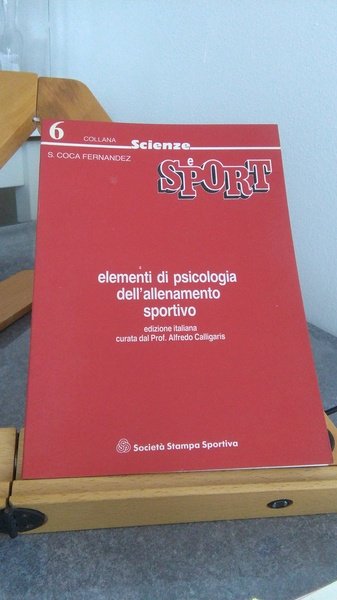 ELEMENTI DI PSICOLOGIA DELL'ALLENAMENTO SPORTIVO