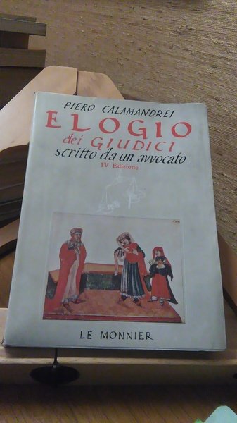 ELOGIO DEI GIUDICI SCRITTO DA UN AVVOCATO