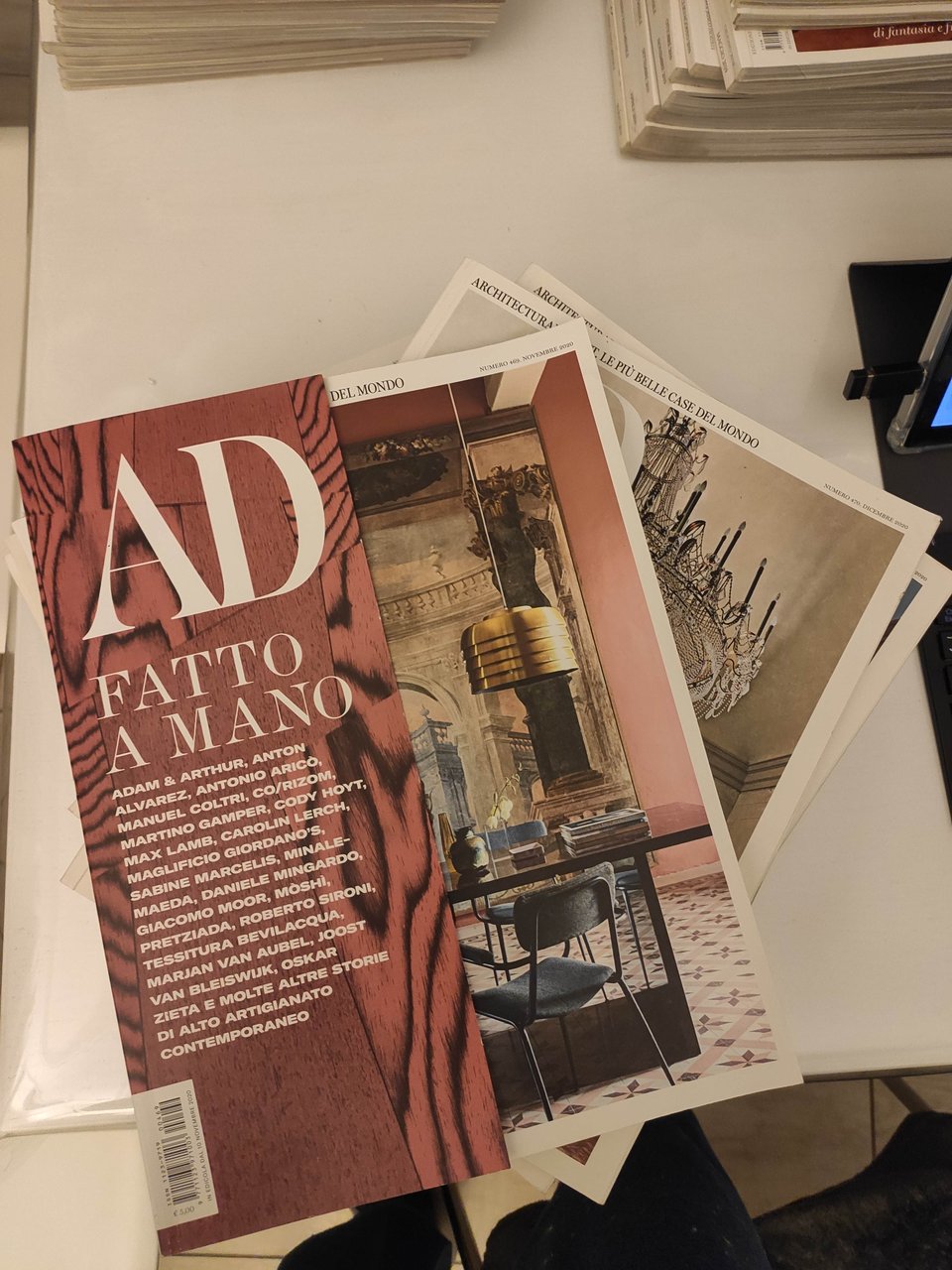 ARCHITECTURAL DIGEST 2020. ANNATA COMPLETA + 3 SUPPLEMENTI