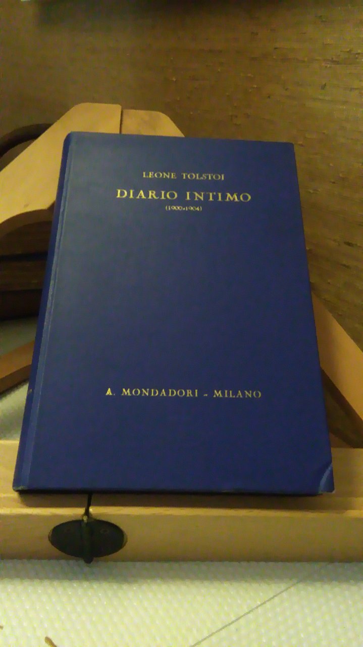 DIARIO INTIMO ( 1900 - 1904 )