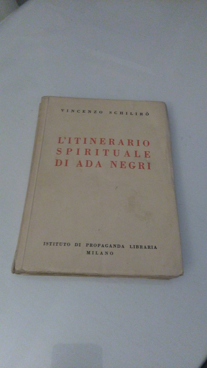 L'ITINERARIO SPIRITUALE DI ADA NEGRI