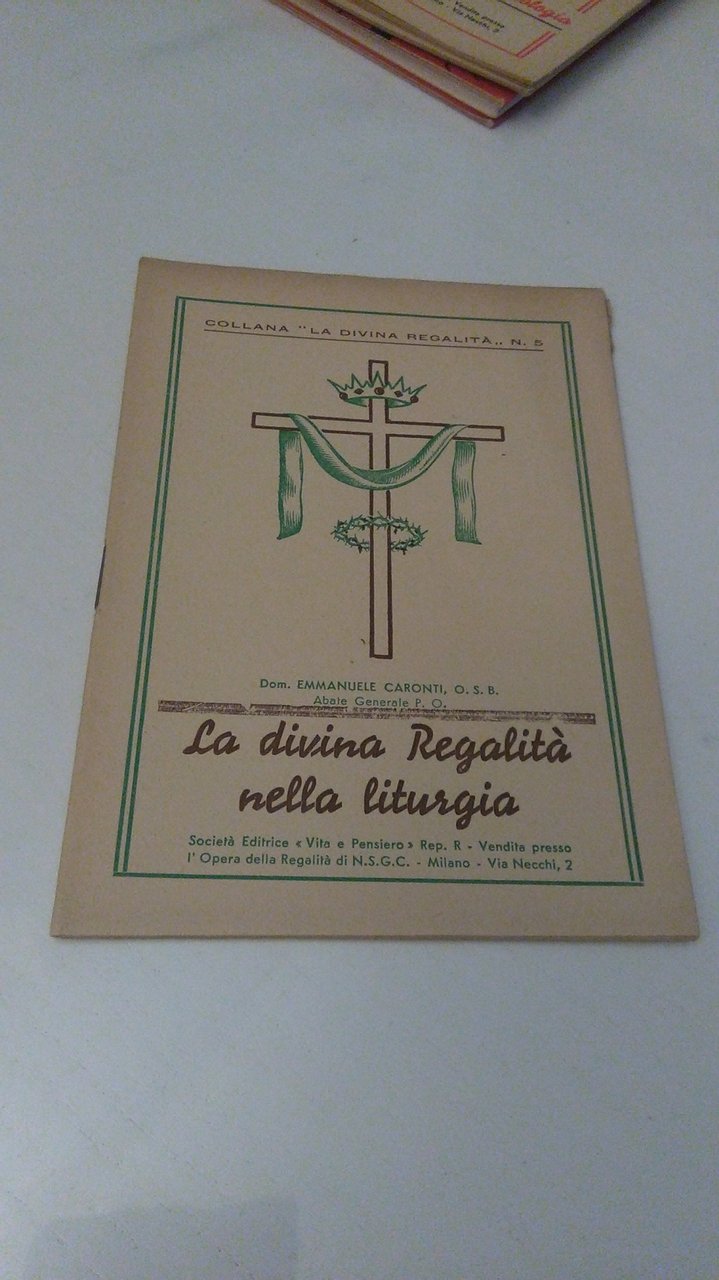 LA DIVINA REGALITA' NELLA LITURGIA