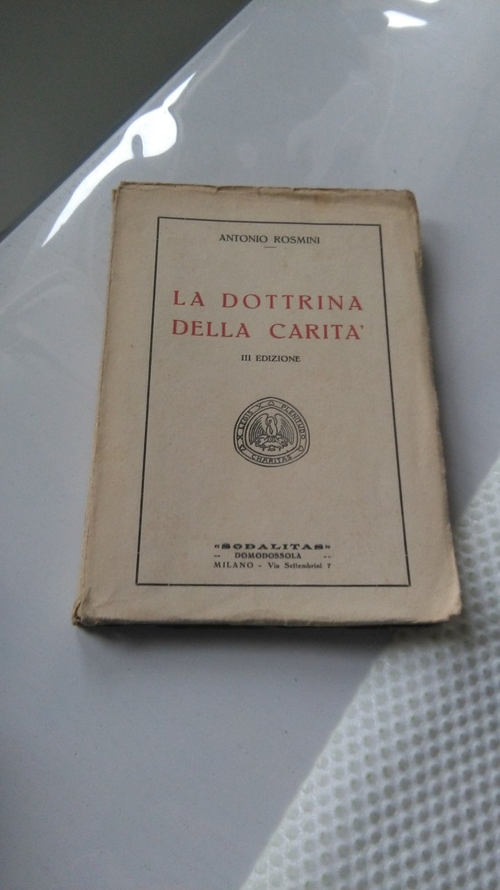 LA DOTTRINA DELLA CARITà