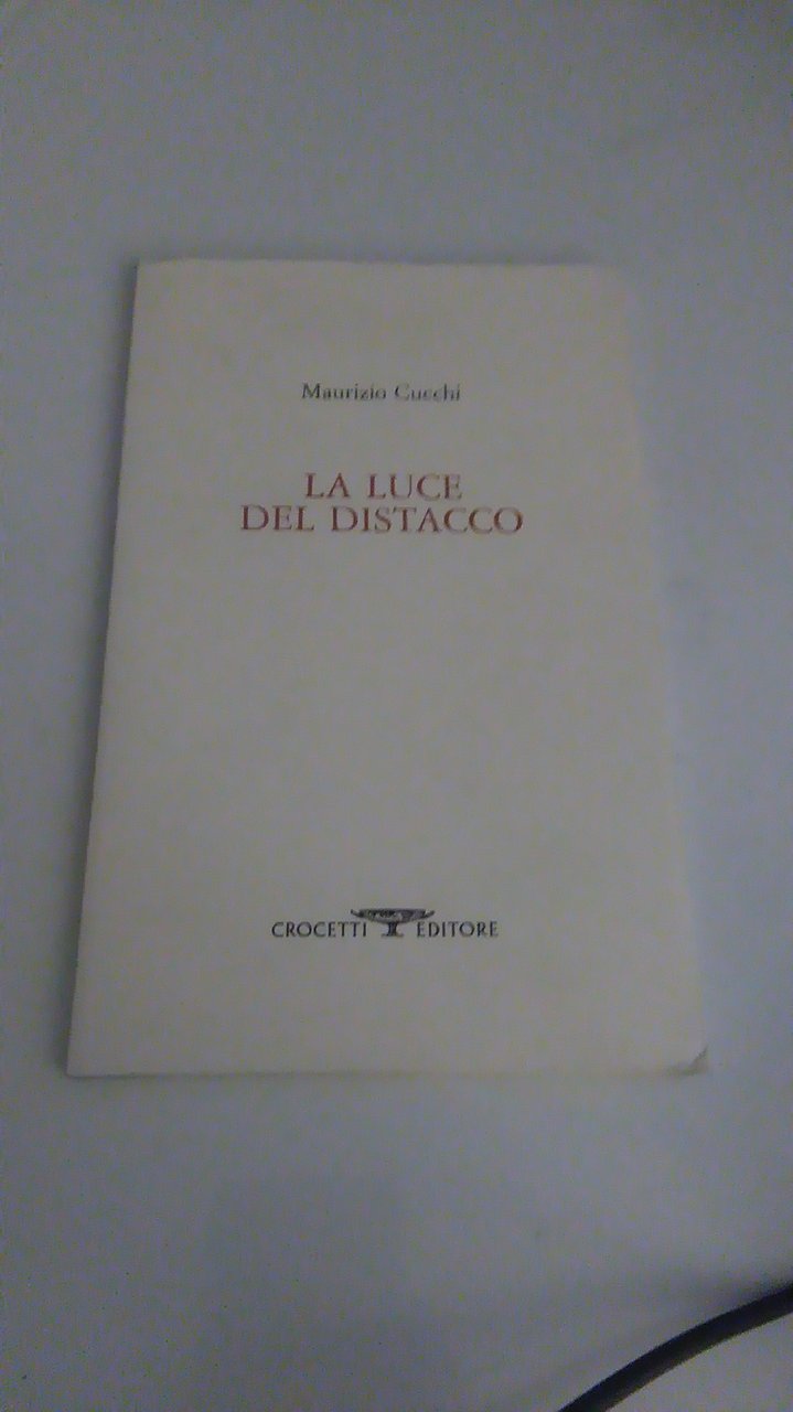 LA LUCE DEL DISTACCO