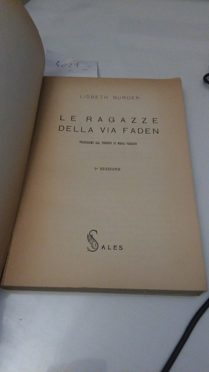 LE RAGAZZE DELLA VIA FADEN