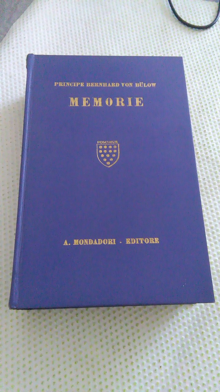 MEMORIE. VOLUME IV