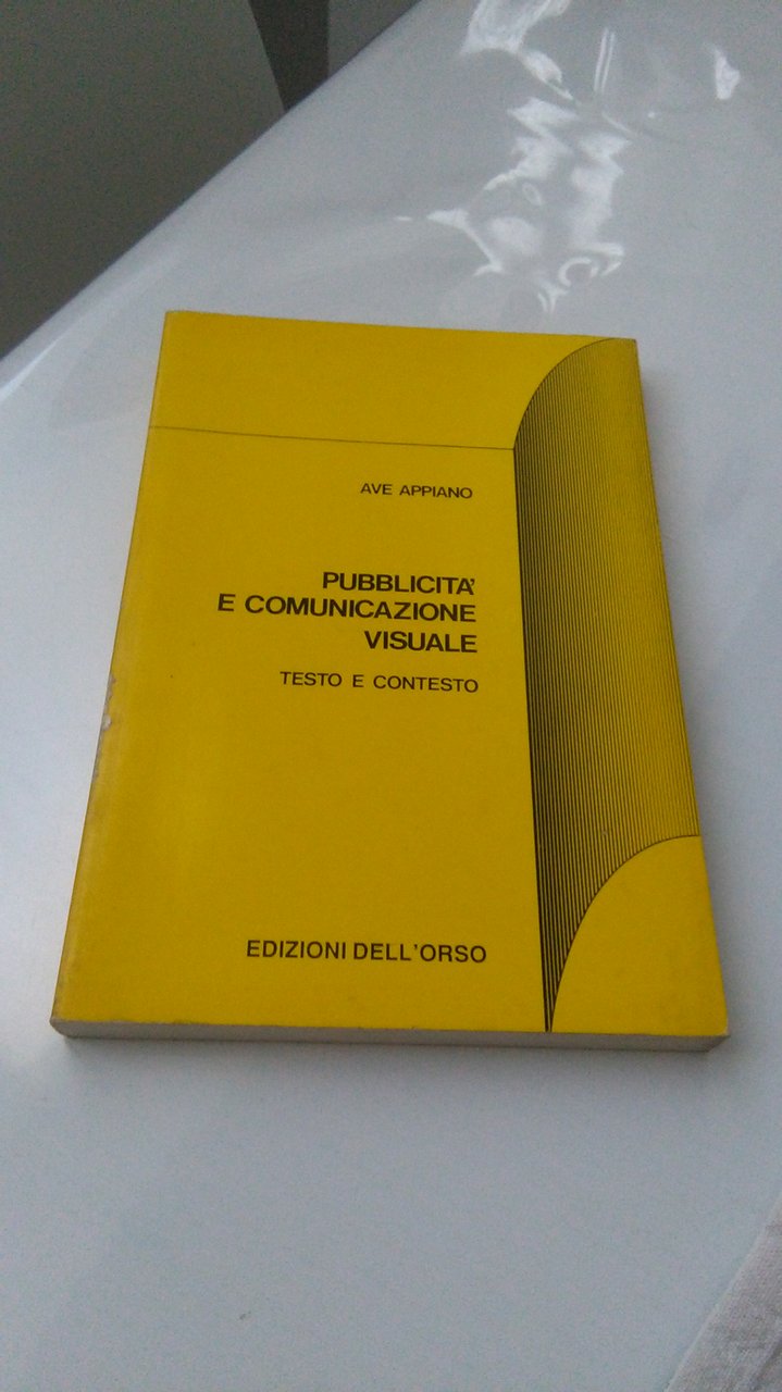 PUBBLICITA' E COMUNICAZIONE VISUALE