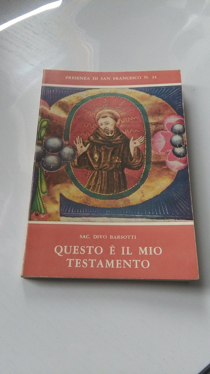 QUESTO è IL MIO TESTAMENTO