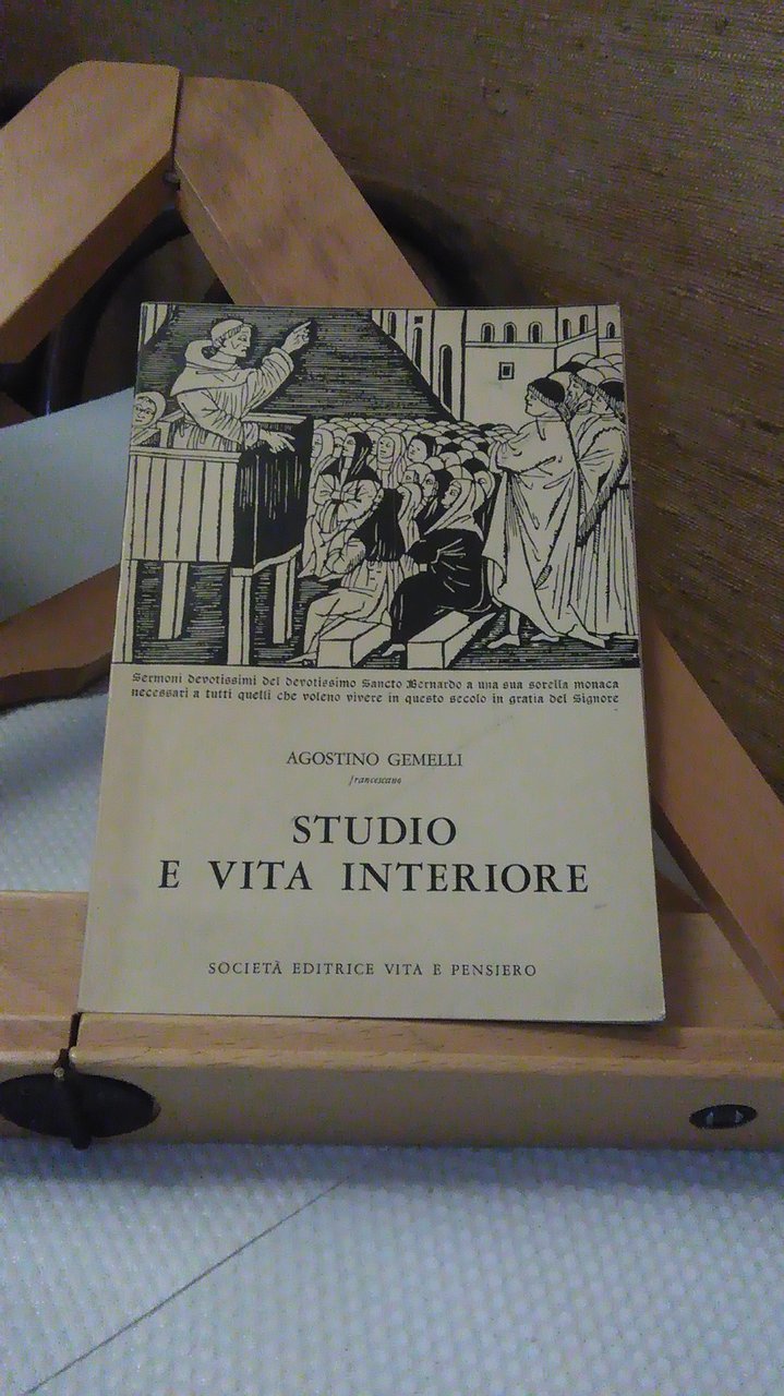 STUDIO E VITA INTERIORE