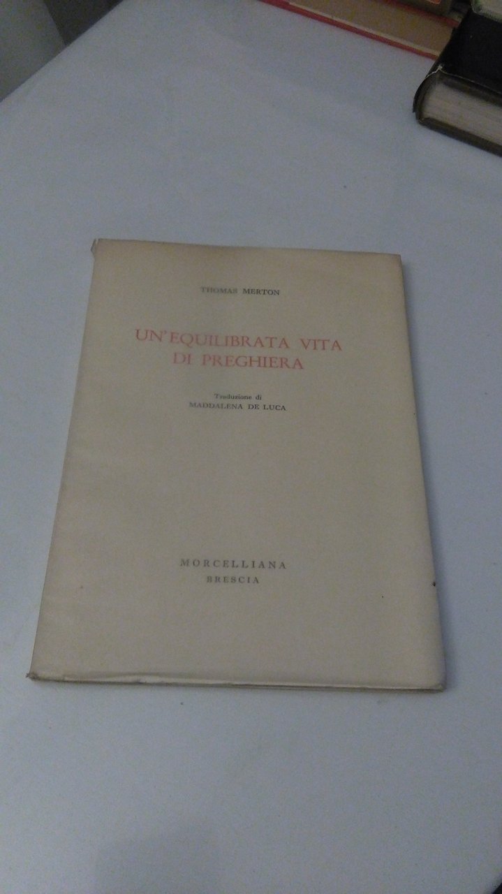 UN'EQUILIBRATA VITA DI PREGHIERA