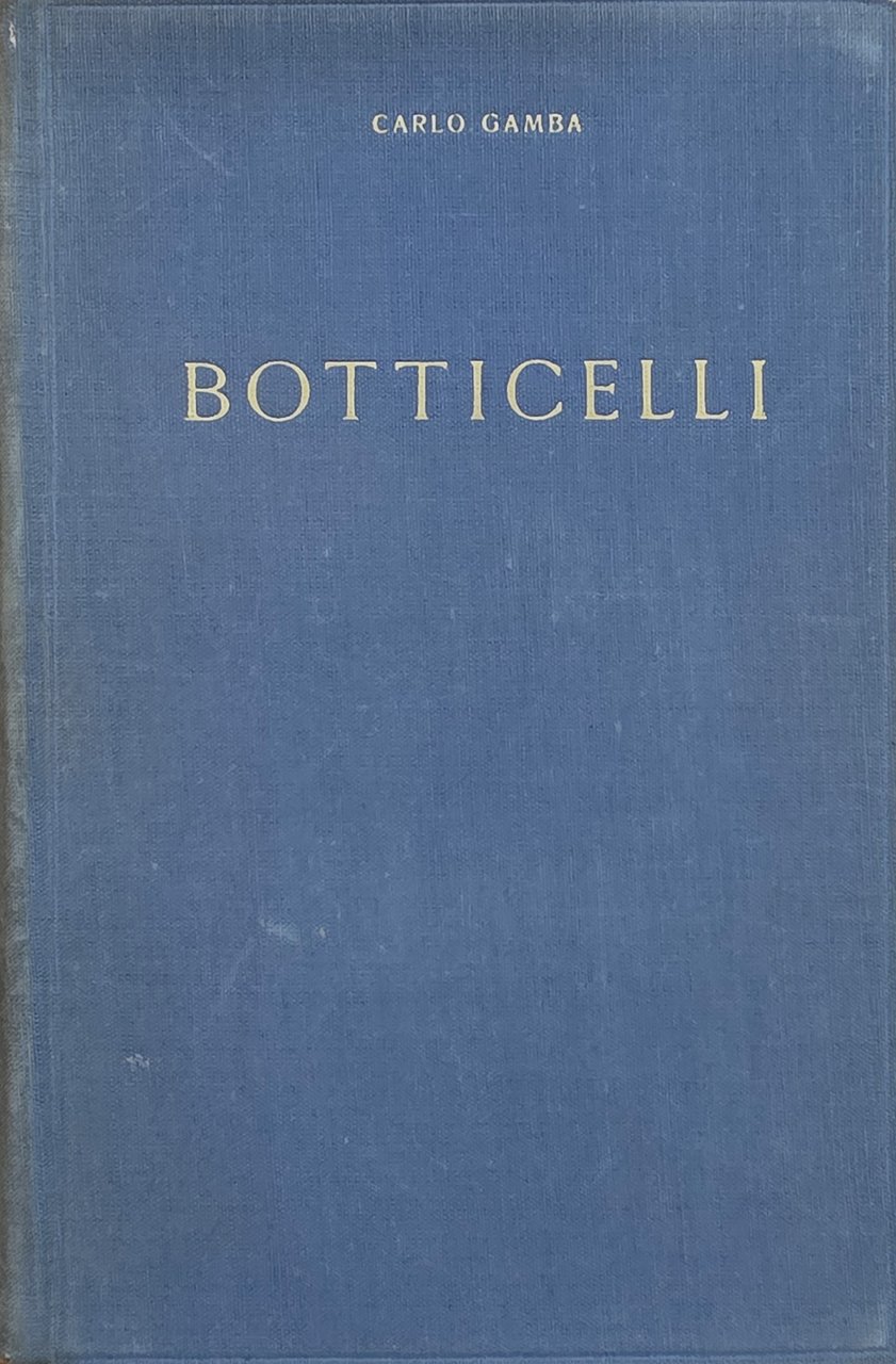 Botticelli. Collezione "Valori Plastici". | Immagine principale