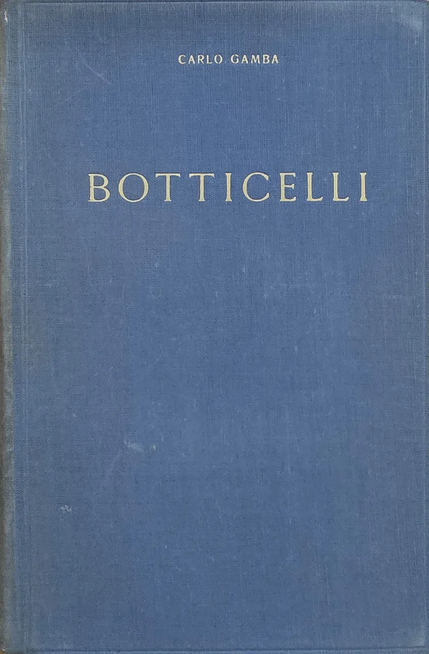 Botticelli. Collezione "Valori Plastici". | Immagine principale