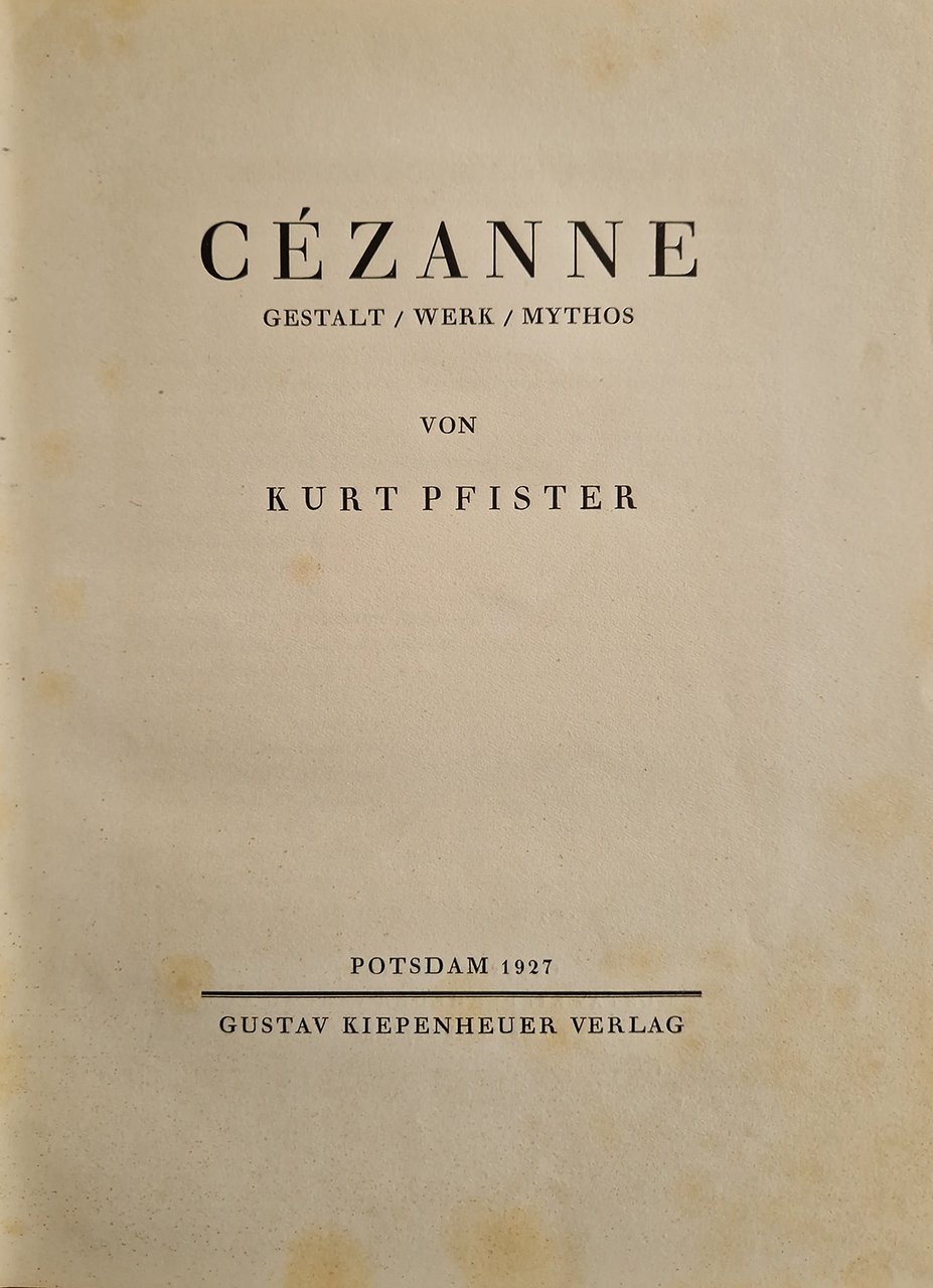 Cézanne.