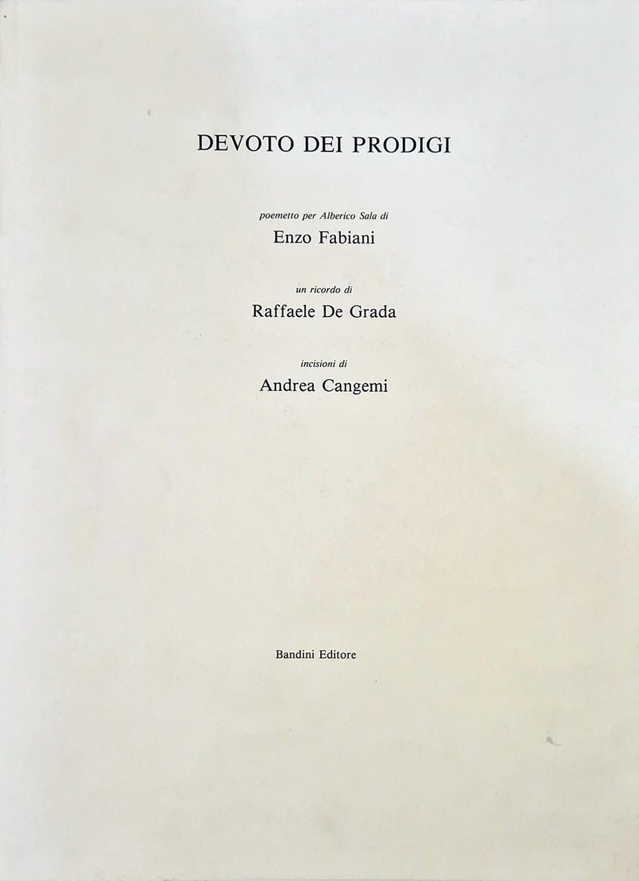 Devoto dei prodigi.