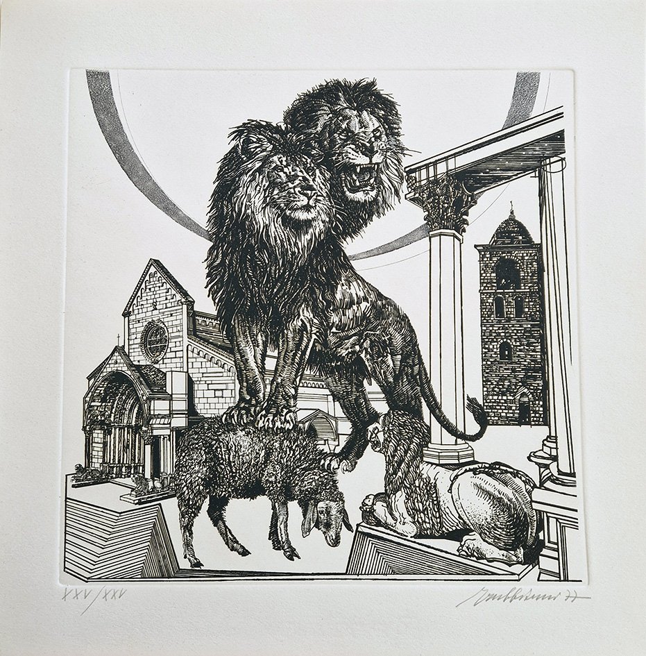 Dorica sustinet ancon. San Ciriaco. Con tre acqueforti di Valeriano …