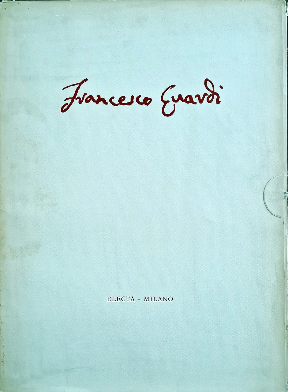 Francesco Guardi. 12 Disegni.