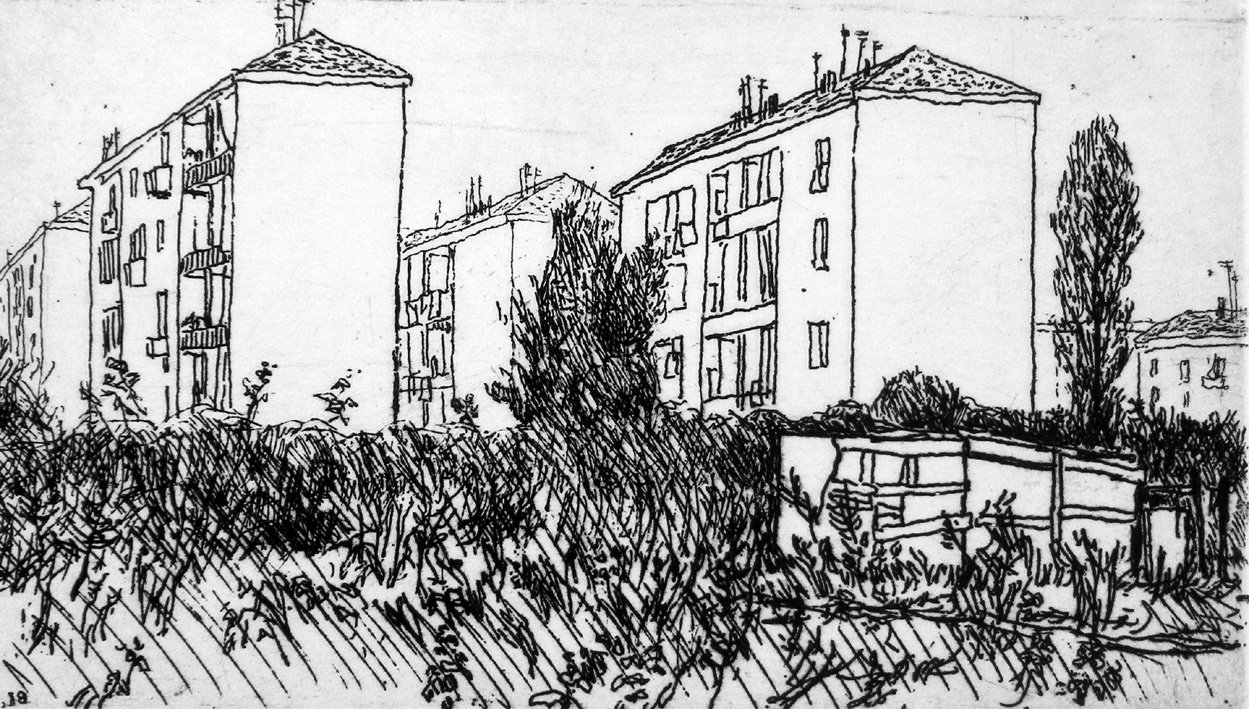 I giorni vanno. Sei acqueforti.