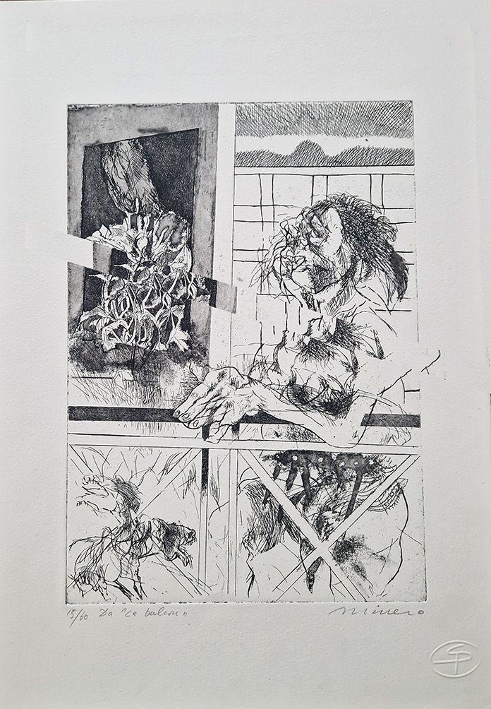 Il balcone. Omaggio a Manet.