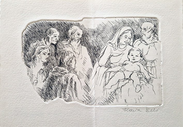 Il Natale. Incisioni di Flavia Belò, Teodoro Cotugno.