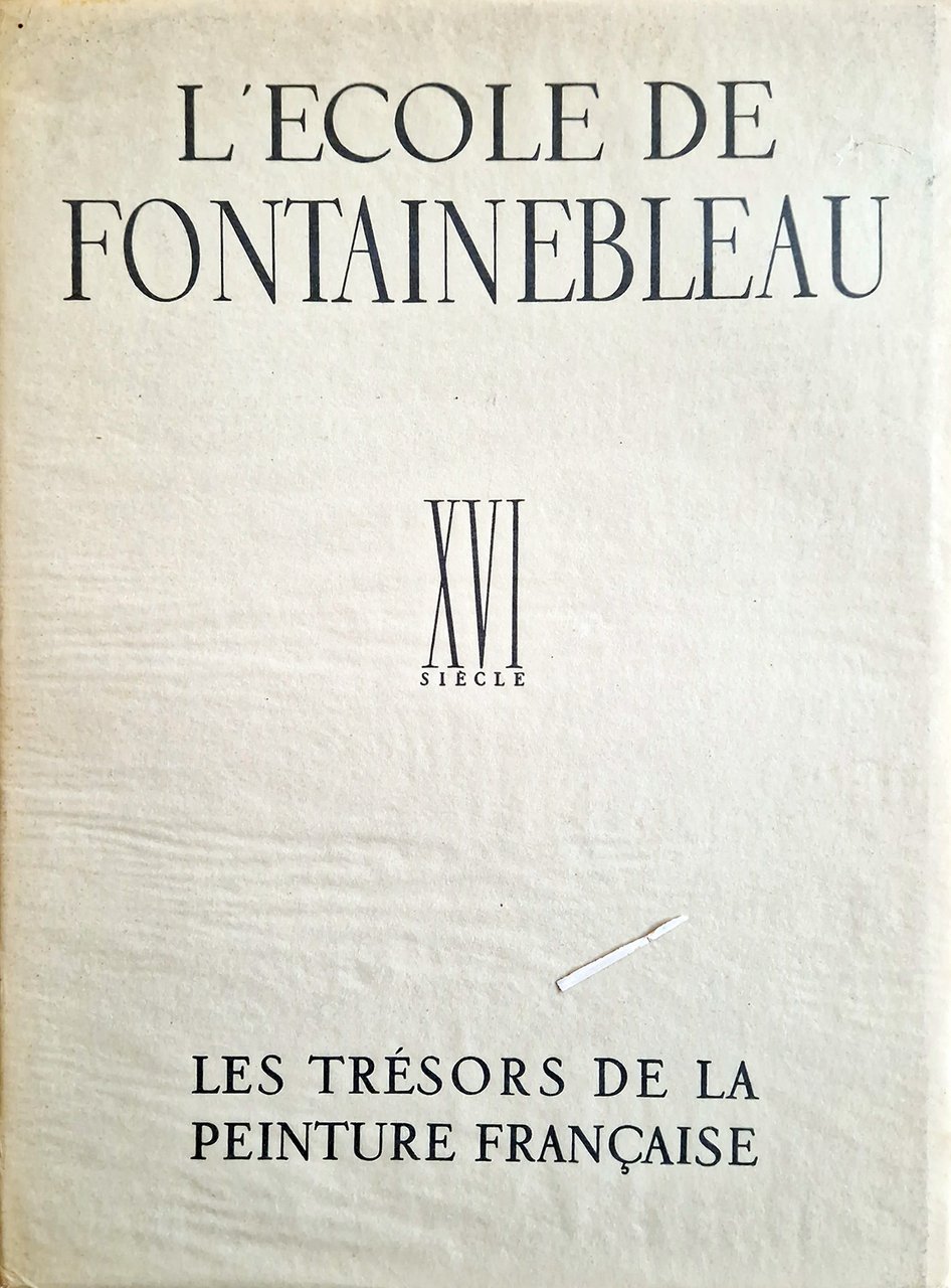 L'école de Fontainebleau.