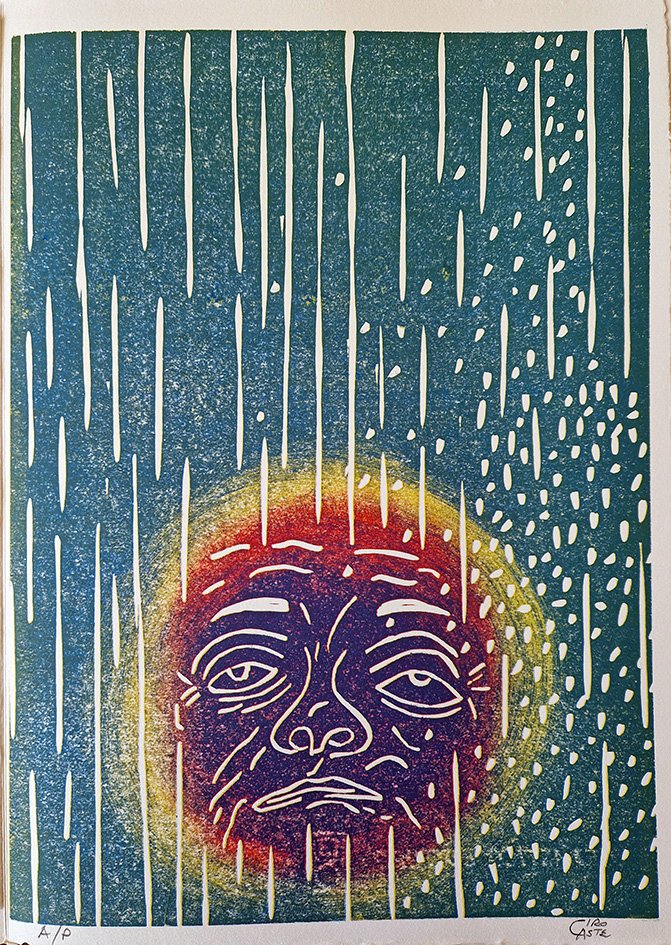 La tua anima. Progetto di poesie e linoleum di Ciro …