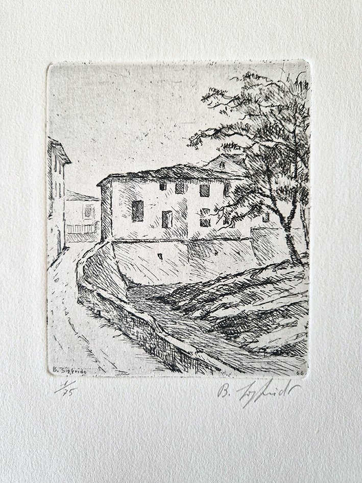 Omaggio a Soffici. 10 acqueforti di Sigfrido Bartolini.