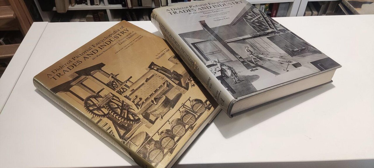 A Diderot Pictorial Encyclopedia of Trades and Industry (2 volumi)