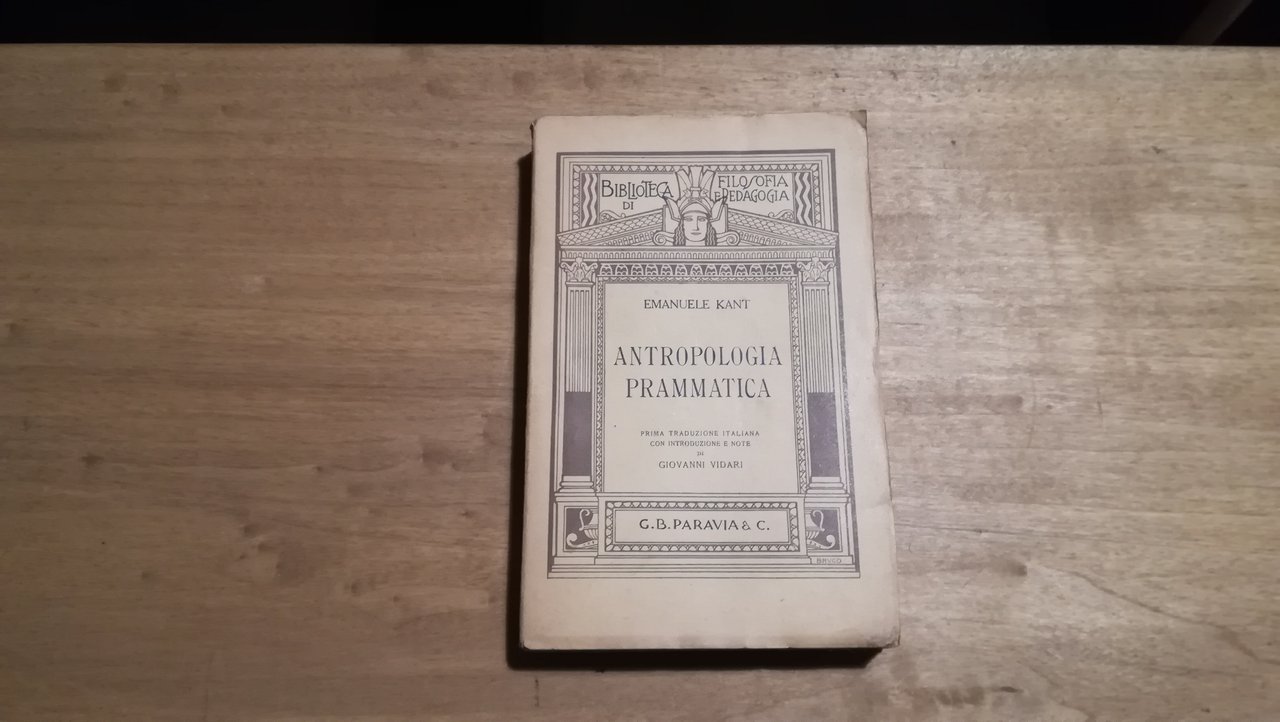 Antropologia prammatica