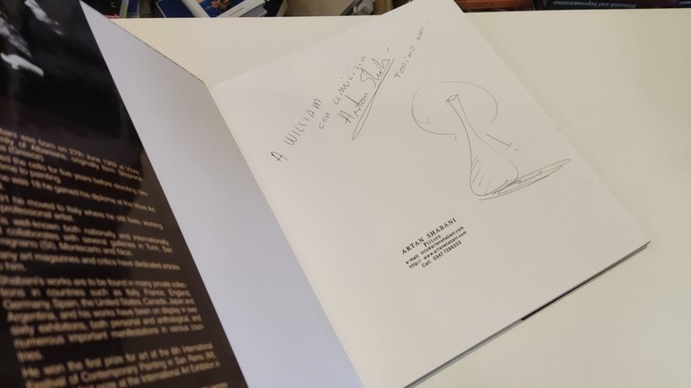 Artan Shabani AUTOGRAFATO
