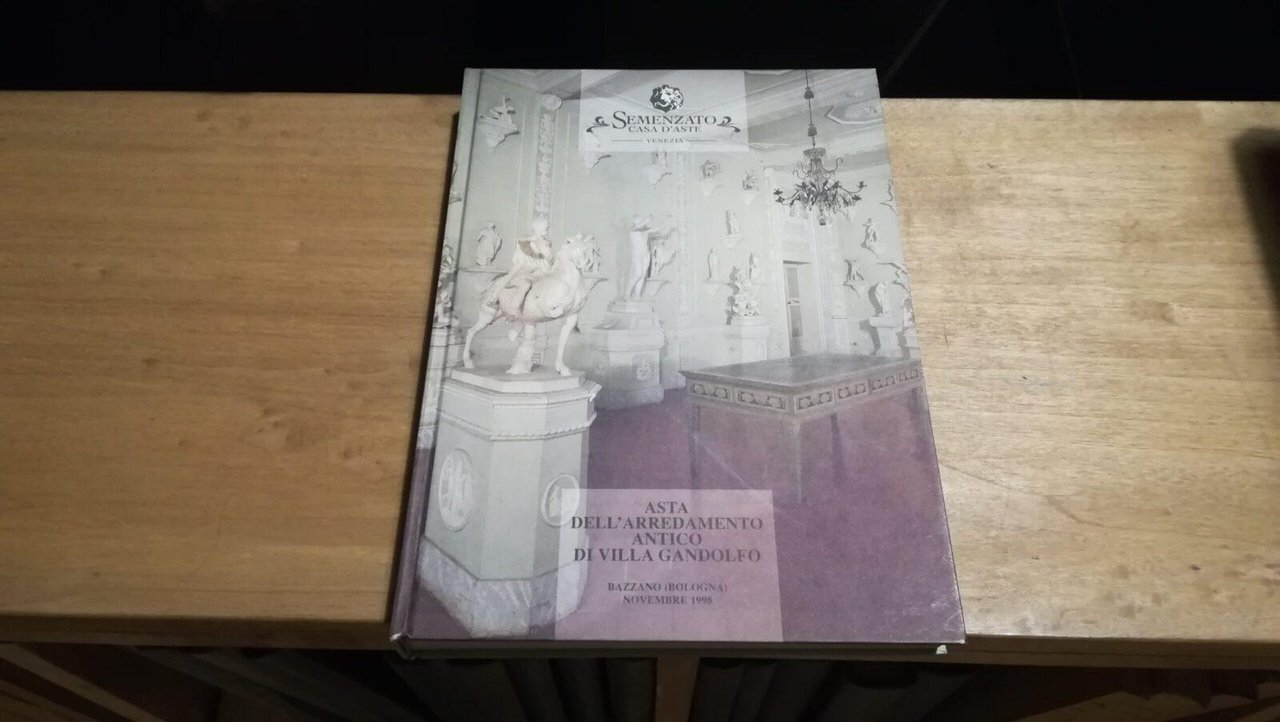 Asta dell'arredamento antico di Villa Gandolfo