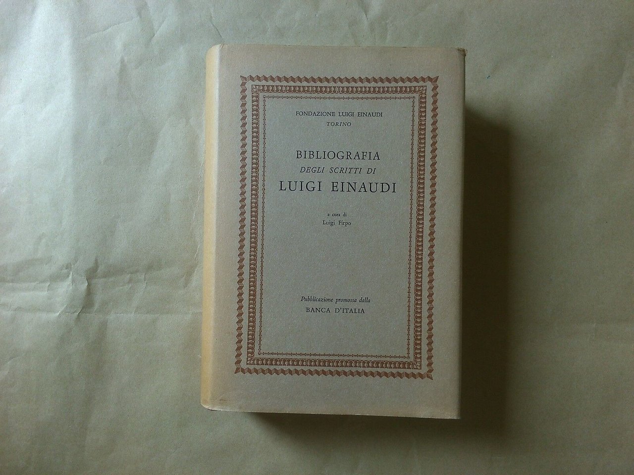 Bibliografia degli scritti di Luigi Einaudi