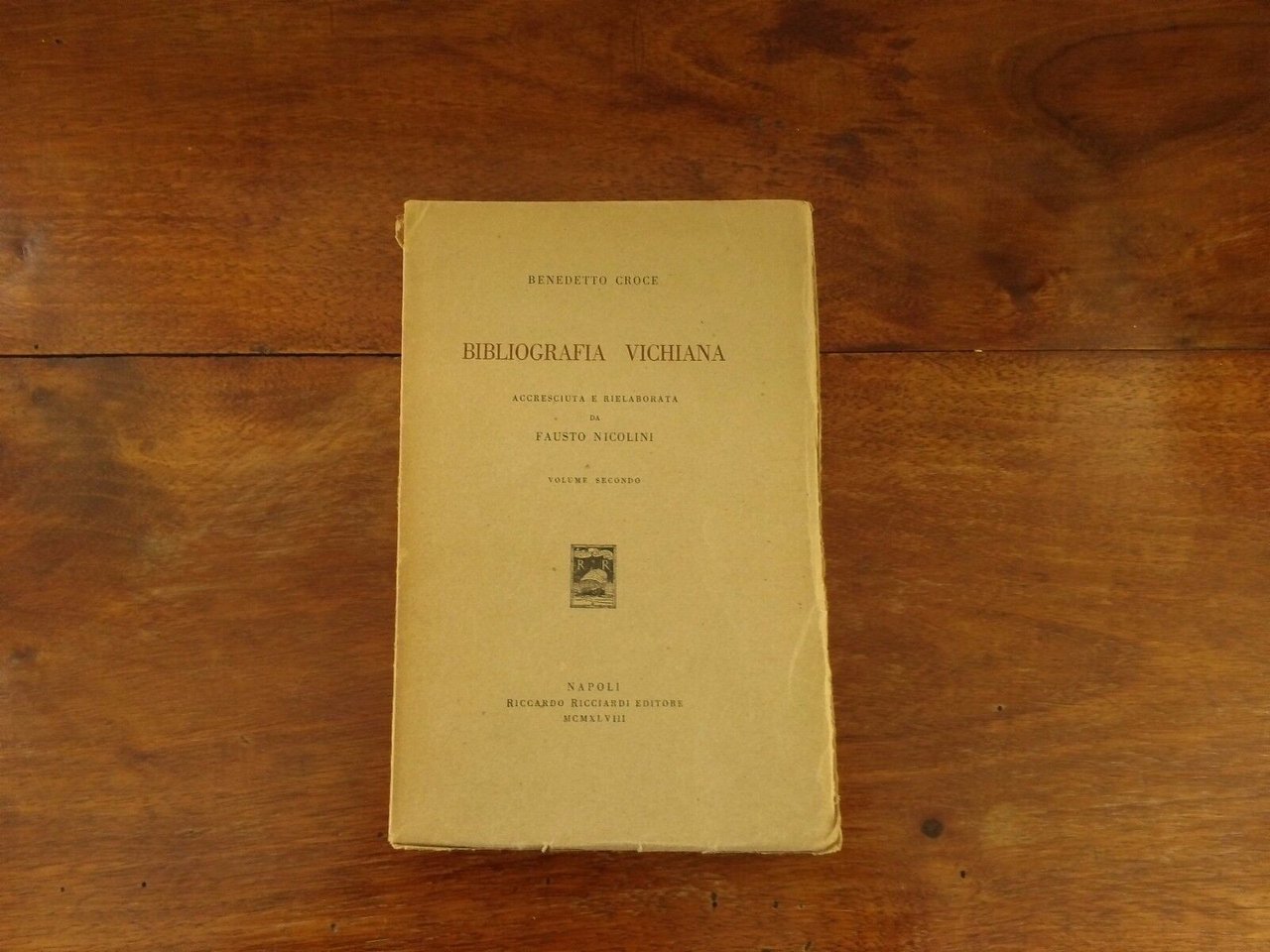 Bibliografia vichiana, vol II