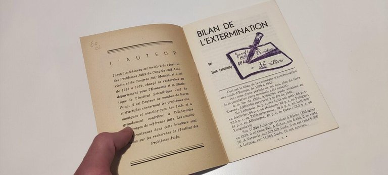 Bilan de l'extermination