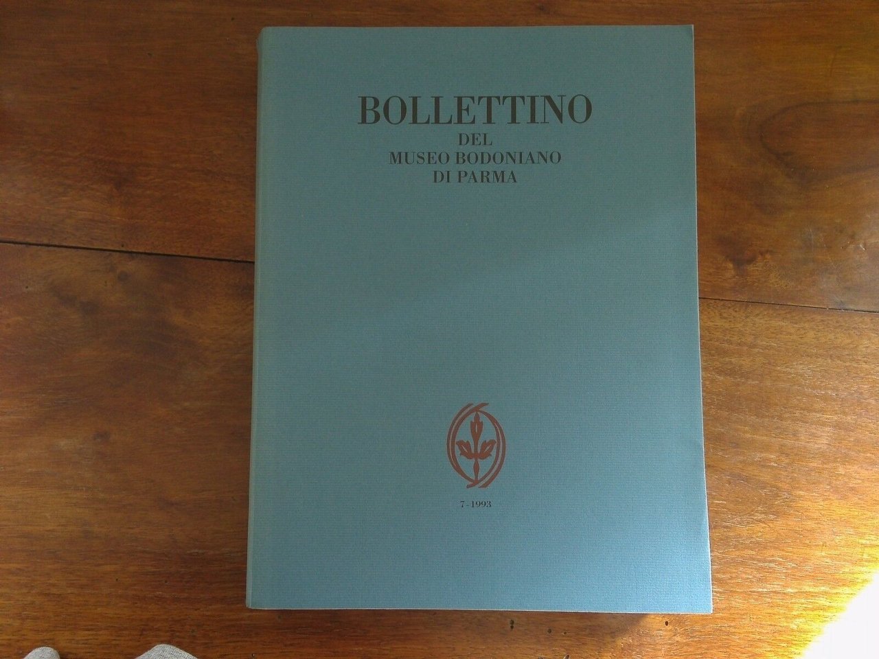 Bollettino del museo bodoniano di Parma 7-1993