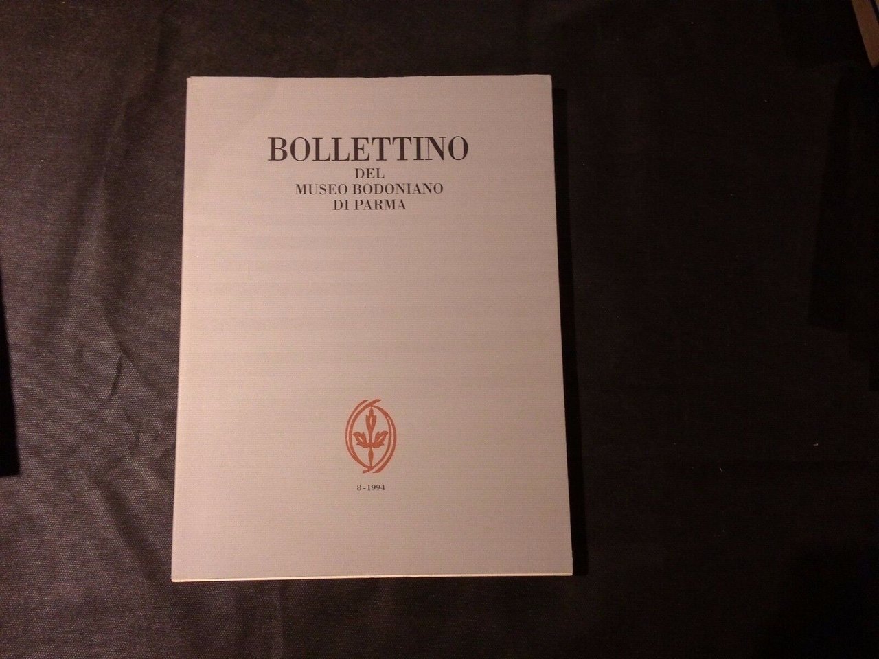 Bollettino del museo Bodoniano di Parma 8 - 1994