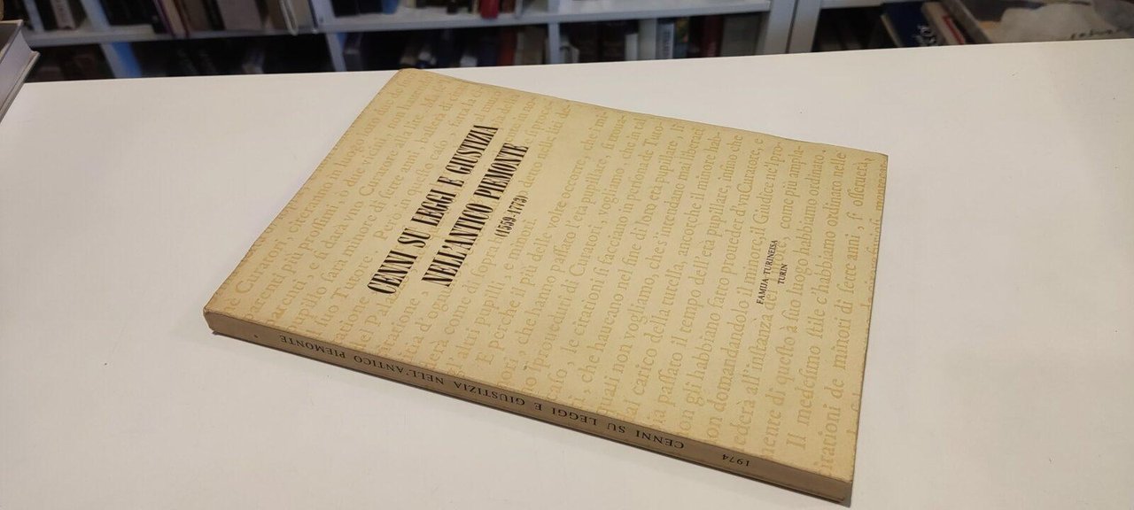 Cenni su leggi e giustizia nell'antico Piemonte (1559-1773) | Immagine principale