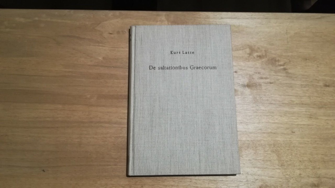 De saltationibus Graecorum