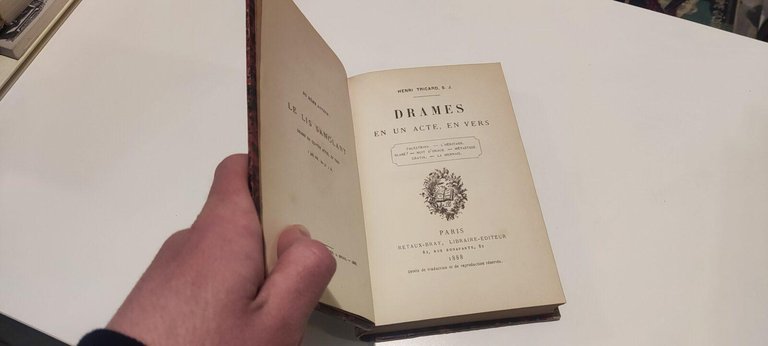 Drames En Un Acte, En Vers