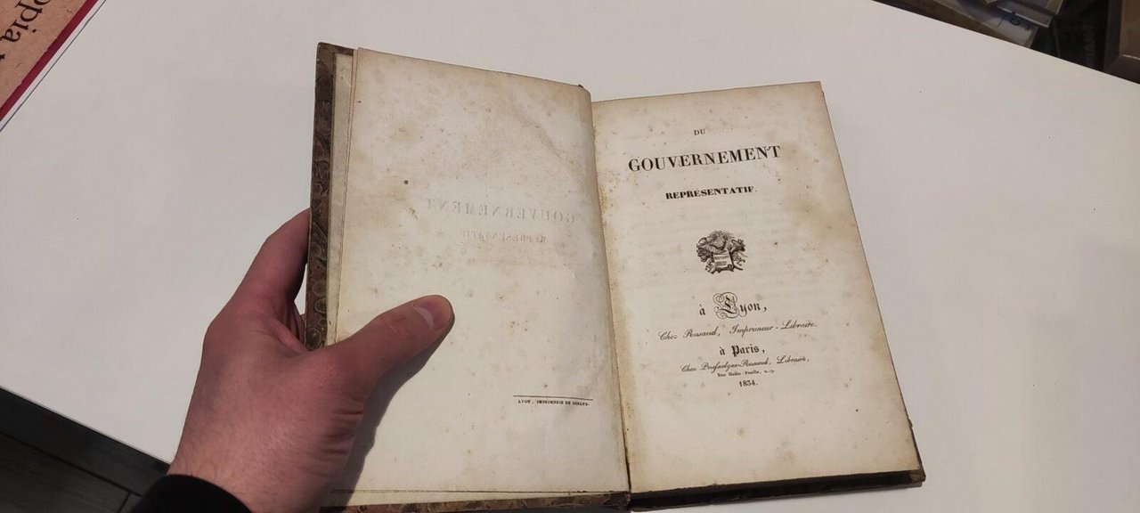 Du gouvernement representatif