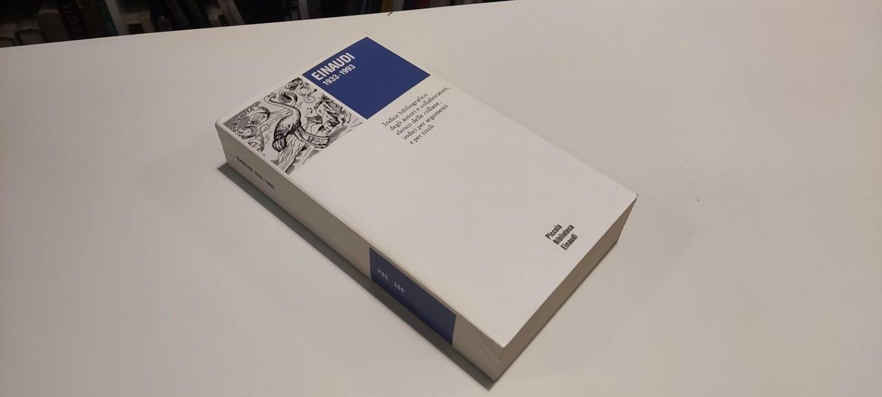 Einaudi 1933-1993 Indice bibliografico | Immagine principale