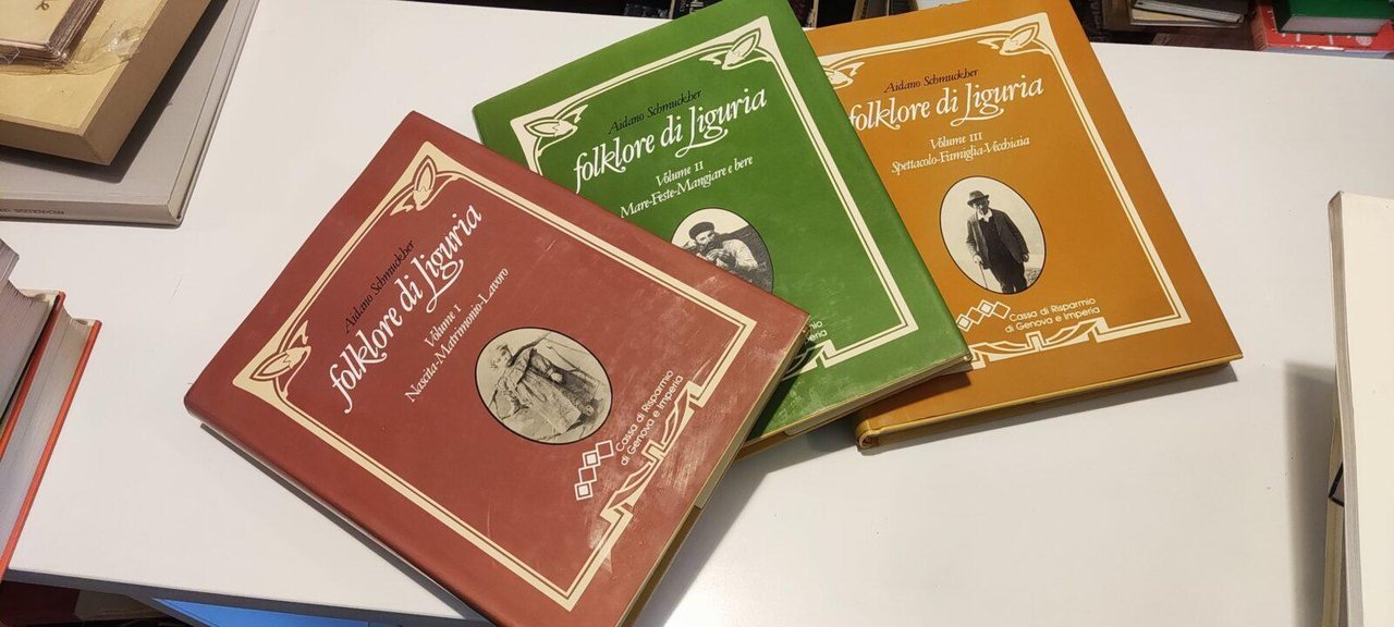 Folklore di Liguria 3 volumi | Immagine principale