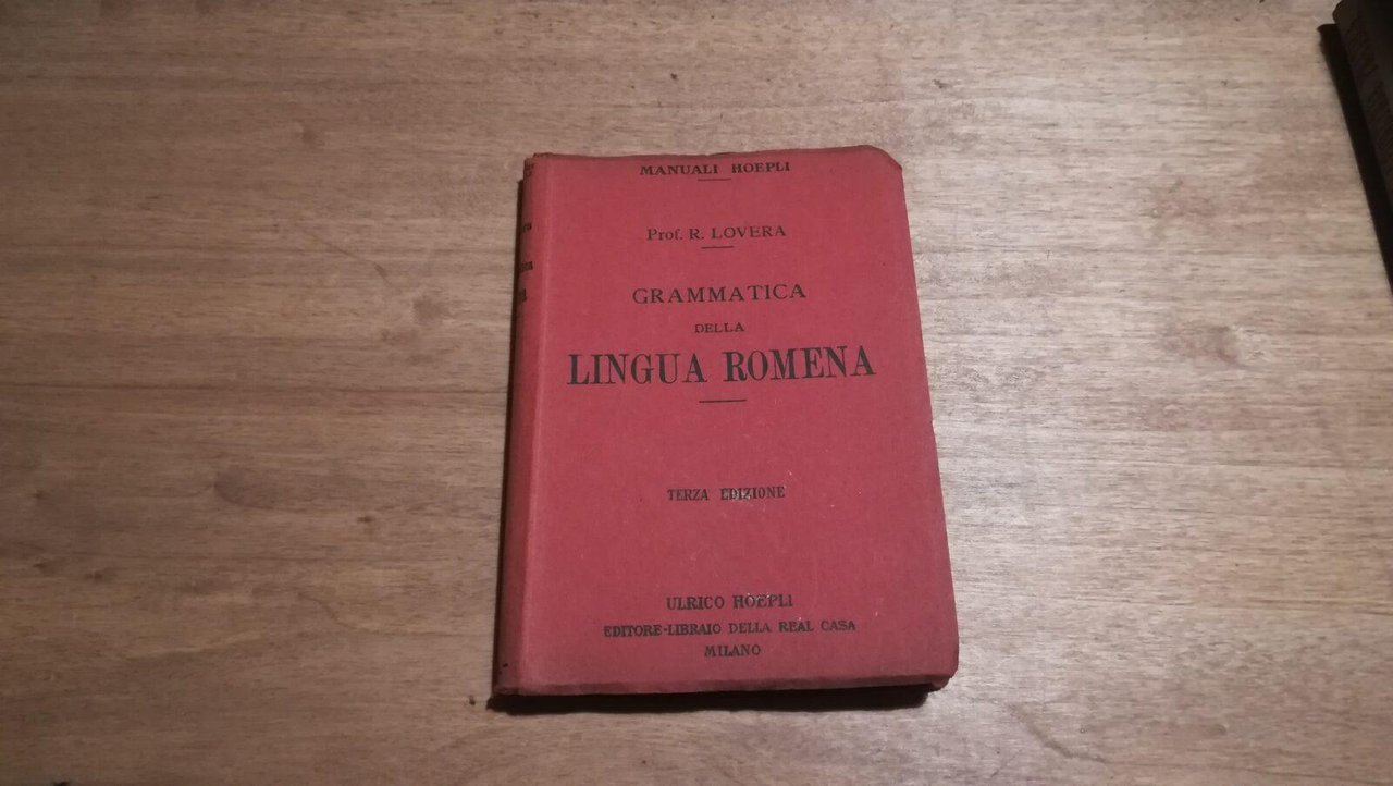 Grammatica della lingua romena